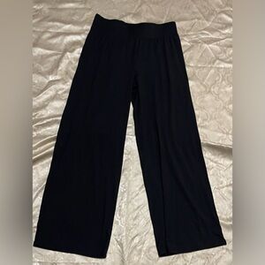 Joe B Classic Black Wide-Leg Pants